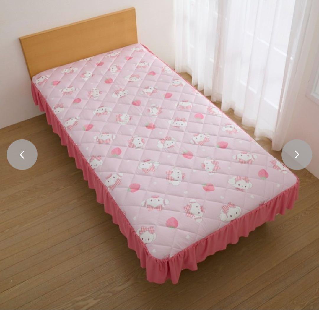 青木美沙子しまむらサンリオ こぎみゅん 冷感敷パッド シングル新品未