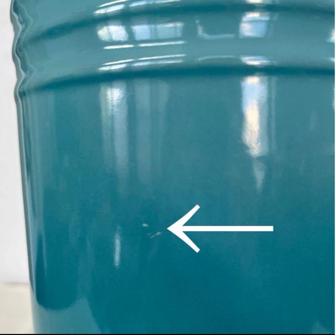 ルクルーゼ キャニスター カリビアンブルー 大きいサイズ - メルカリ