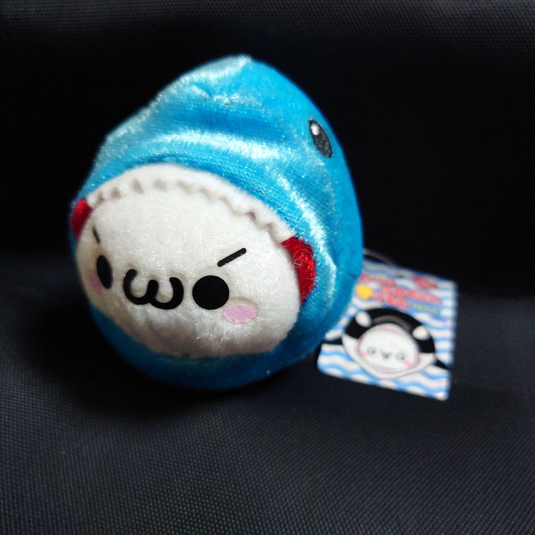 平成レトロ 食べられ かおもじん 奇ぐるみ マスコット ストラップ 顔