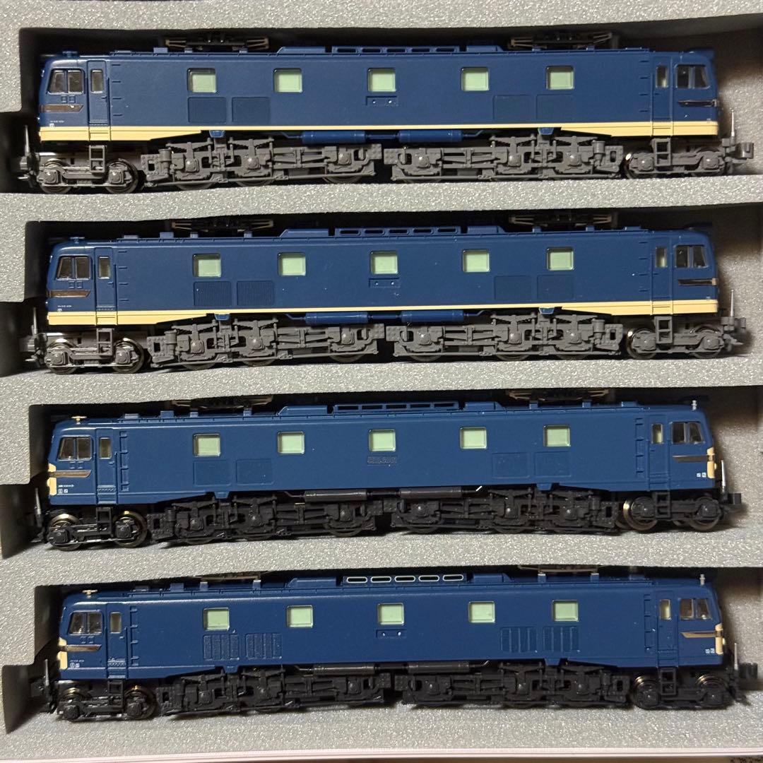 KATO EF58 青大将, 特急色, 青, 茶, お召し61号機 10両セット - メルカリ