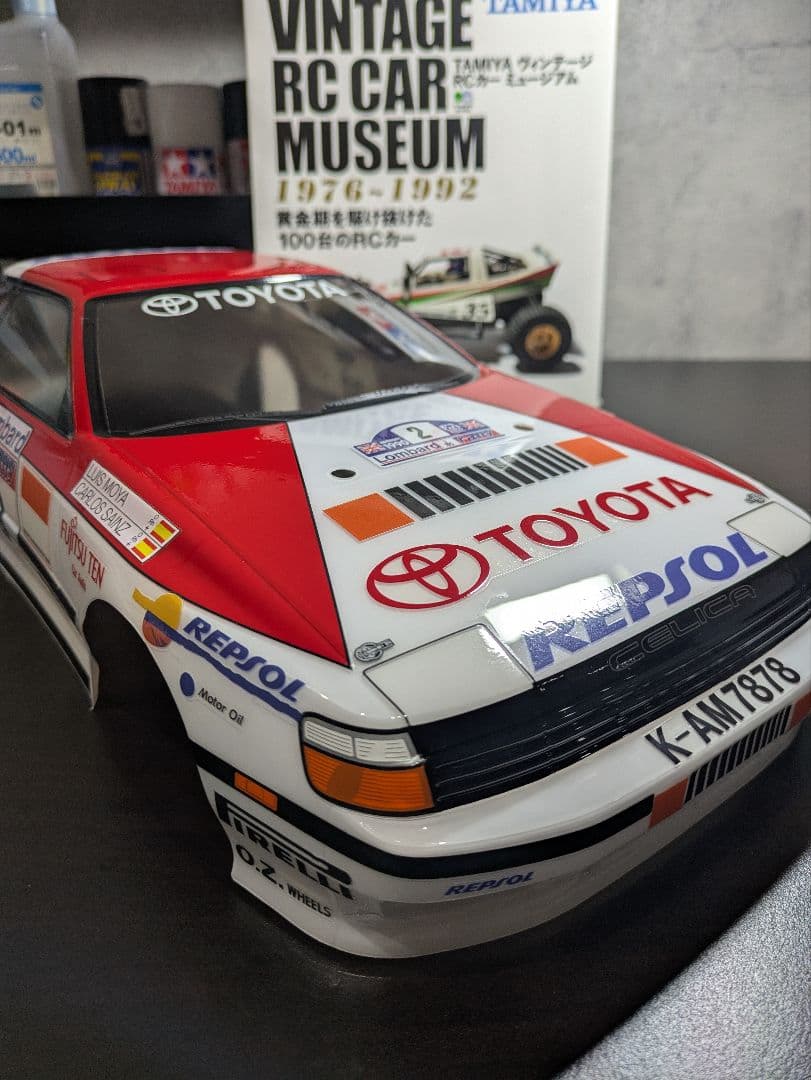 タミヤトヨタ セリカGT−FOUR ST−165 スペアボディ タミヤ】SP.1708 1/10RC トヨタ セリカ GT-FOUR (ST165) スペアボディ