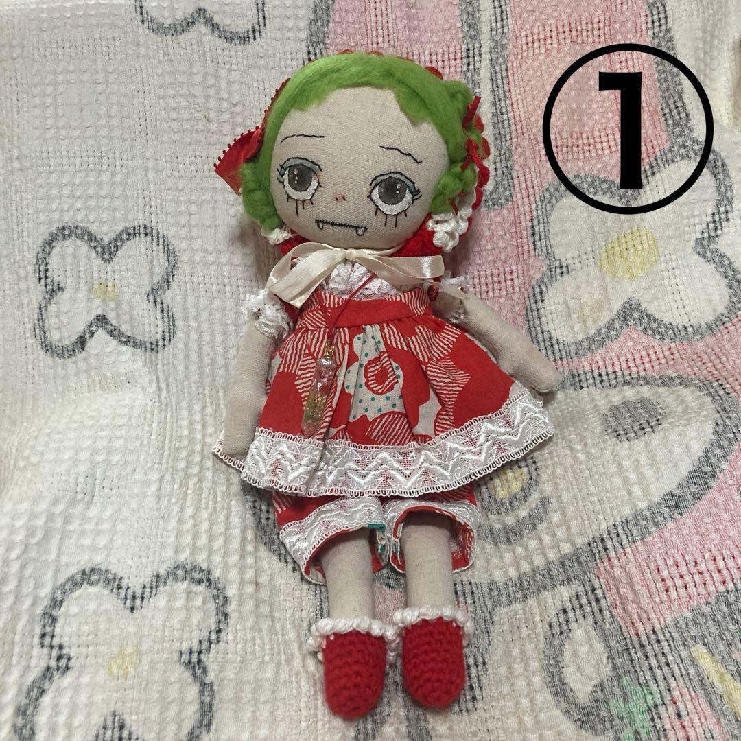 創作人形作家 SeriYA Dolls GALLERY 布 人形3体 文化人形風 - メルカリ
