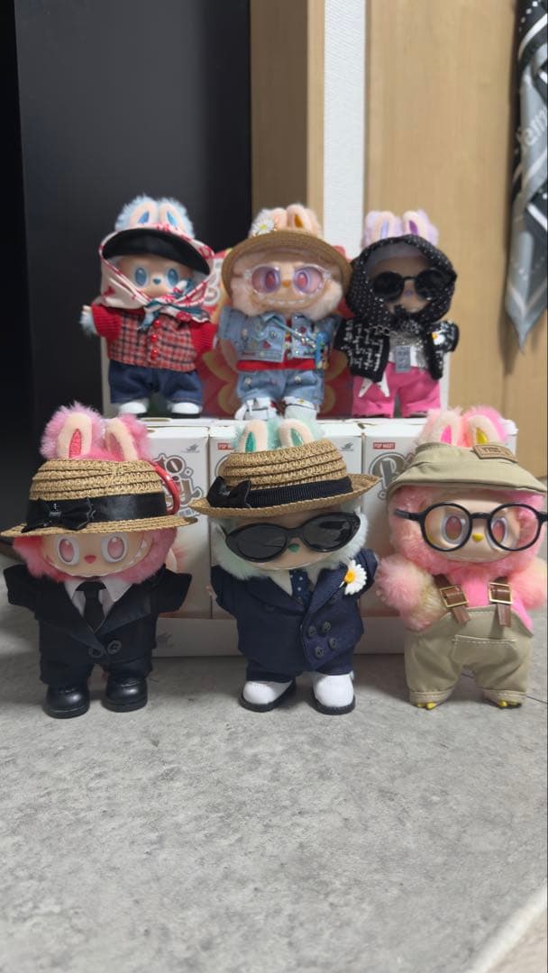 Labubu g-dragon着せ替え 6個セット - メルカリ