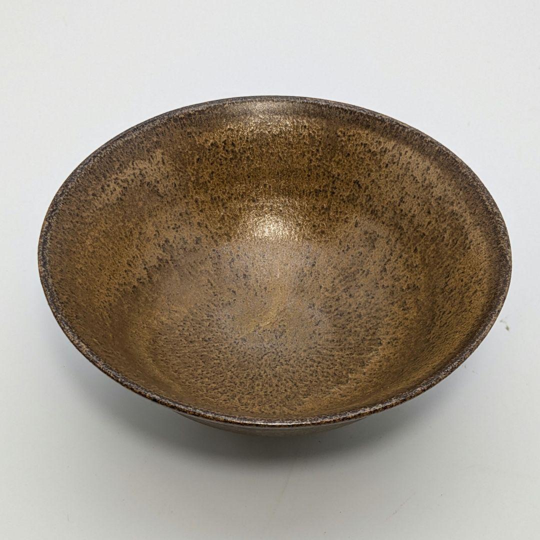 小倉円平 円平焼 金結晶茶盌 共箱共布栞 抹茶碗 抹茶茶碗 茶道具 小倉