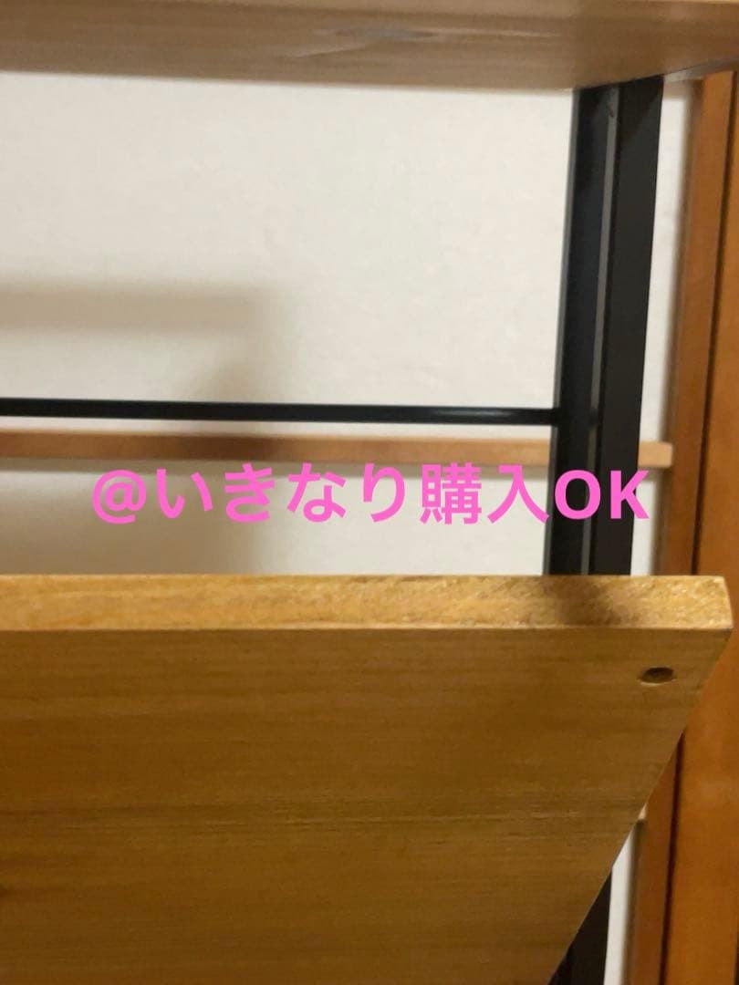 サリュ☆新品☆2026福袋☆折り畳み3段ラック 引き出しボックス ウッド