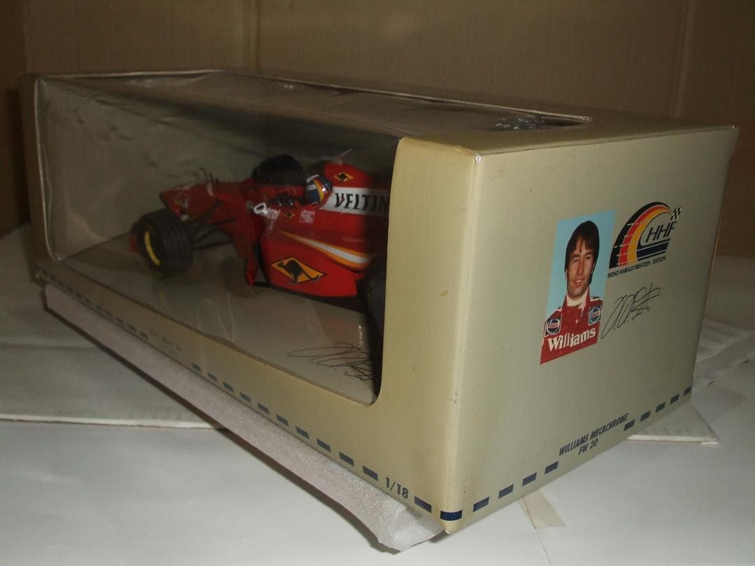 ミニチャンプス ウィリアムズ FW20 H・H・フレンツエン 1／18