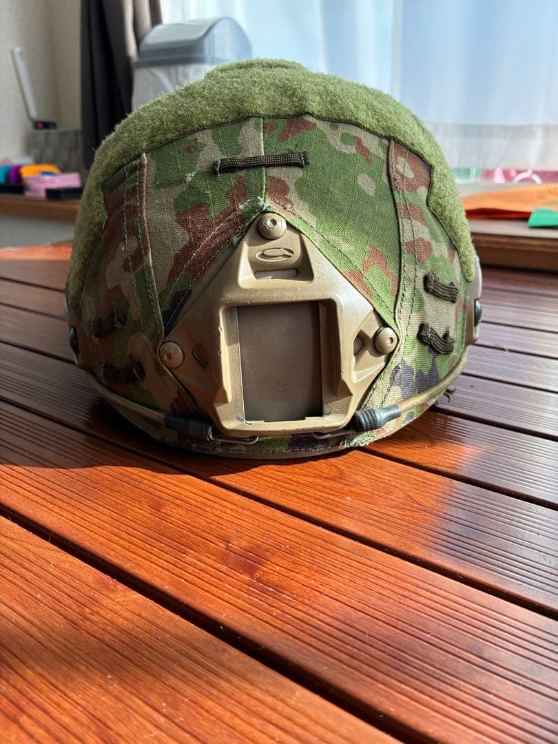 【中古】OPSCOREオプスコアFASTCARBON TAN 実物L /XL OPSコア高速SFハイカットカーボンコンポジットヘルメット