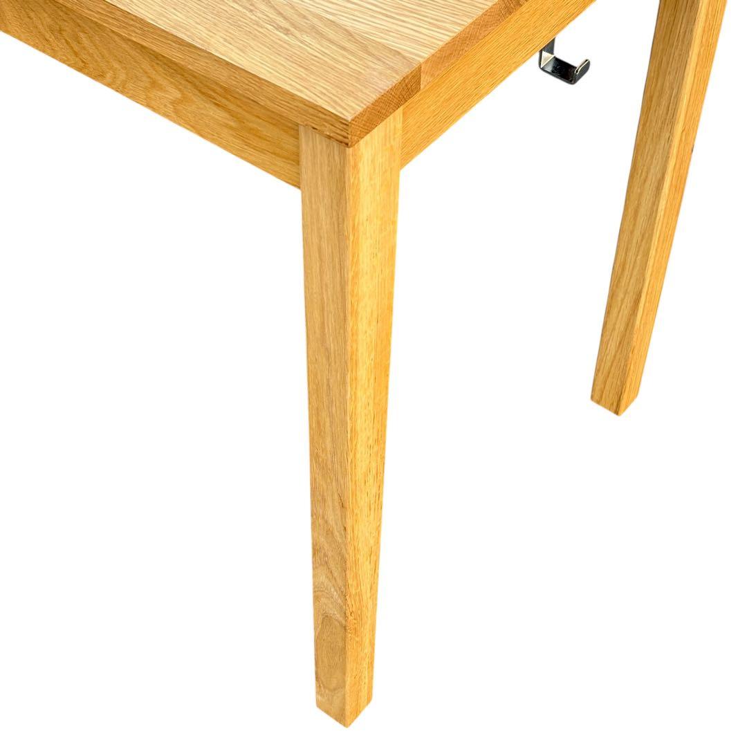 無印良品 無垢材デスク 引出付 オーク材 廃盤 W110 - メルカリ