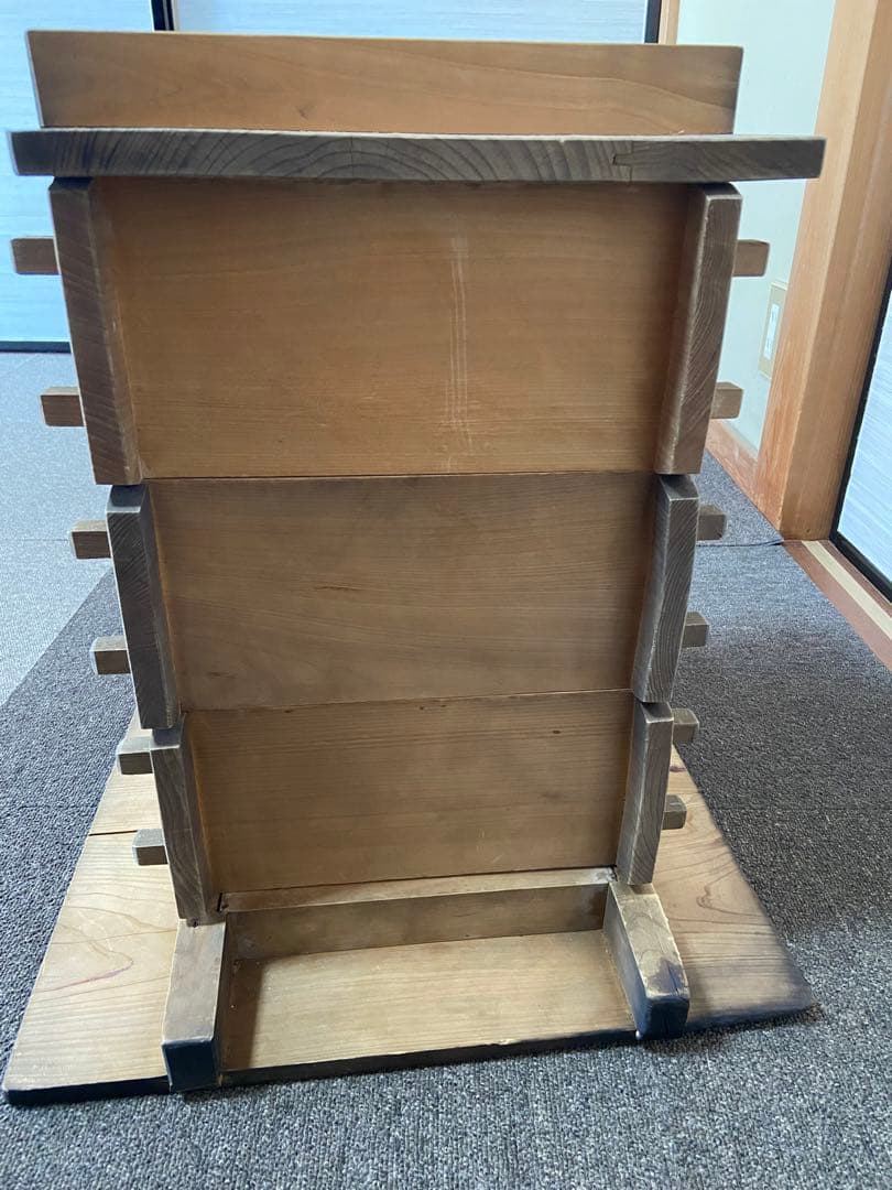 木製角【小】せいろ アンティーク レトロ 竹スノコ付き 蒸し器 - メルカリ