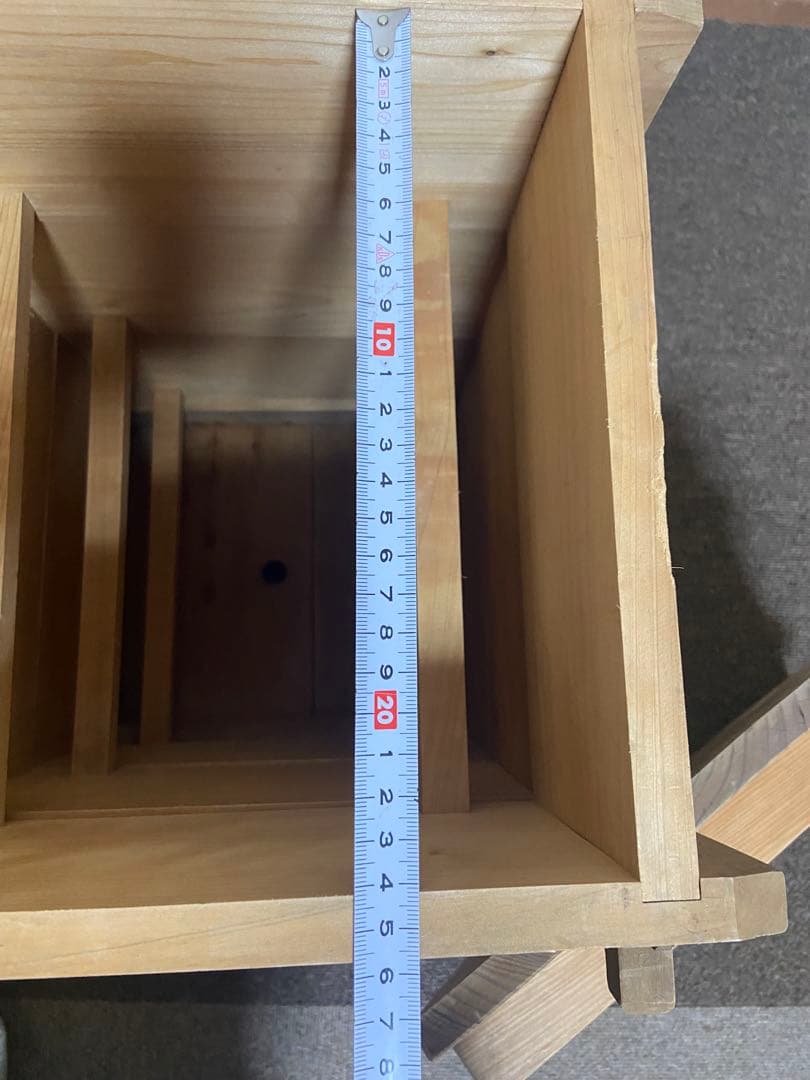 木製角【小】せいろ アンティーク レトロ 竹スノコ付き 蒸し器 - メルカリ