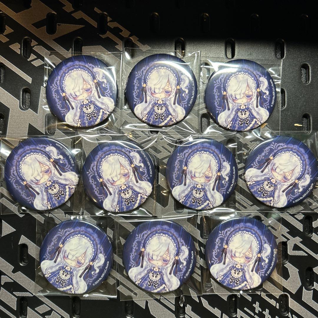 魔法少女ノ魔女裁判 缶バッジ 夏目アンアン 10個セット まのさば GRA