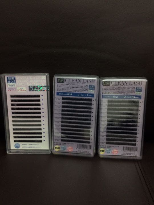 《半額セール》新品未使用 Jカール太さ0.18長さ6~14ミリ
