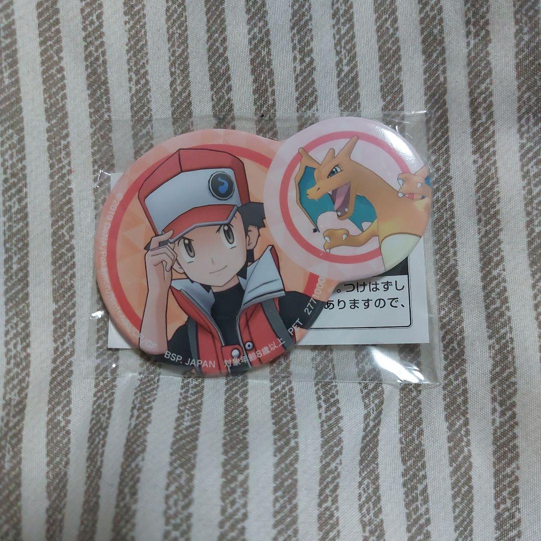 ポケモンマスターズEX トレーナー 缶バッジ レッド リザードン - メルカリ