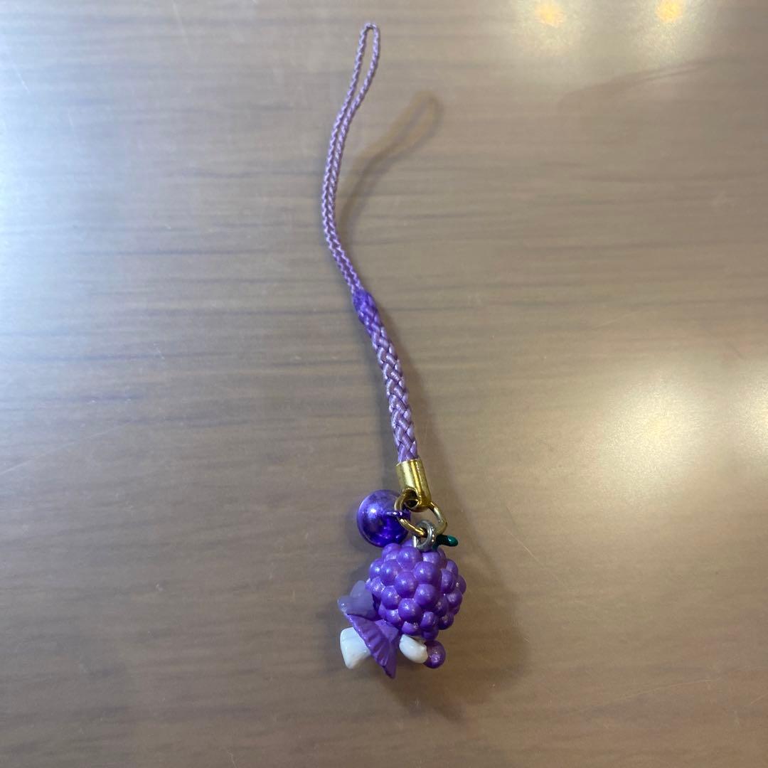 ハローキティ ご当地 山梨限定 グレープフェアリーバージョン 根付