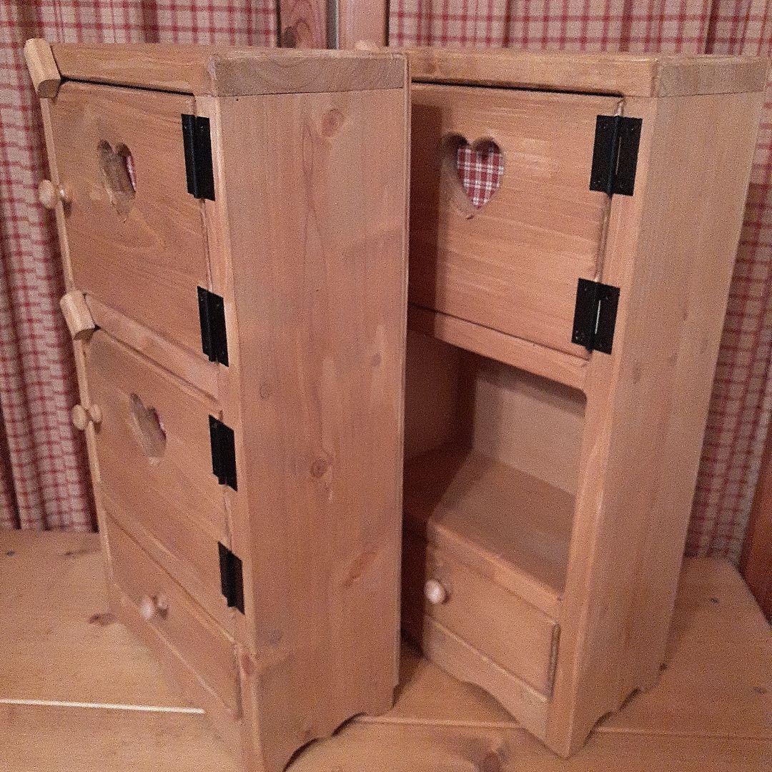 年始1月末特別価格‼️D41.カントリー家具(オーク色)2点セット10800円