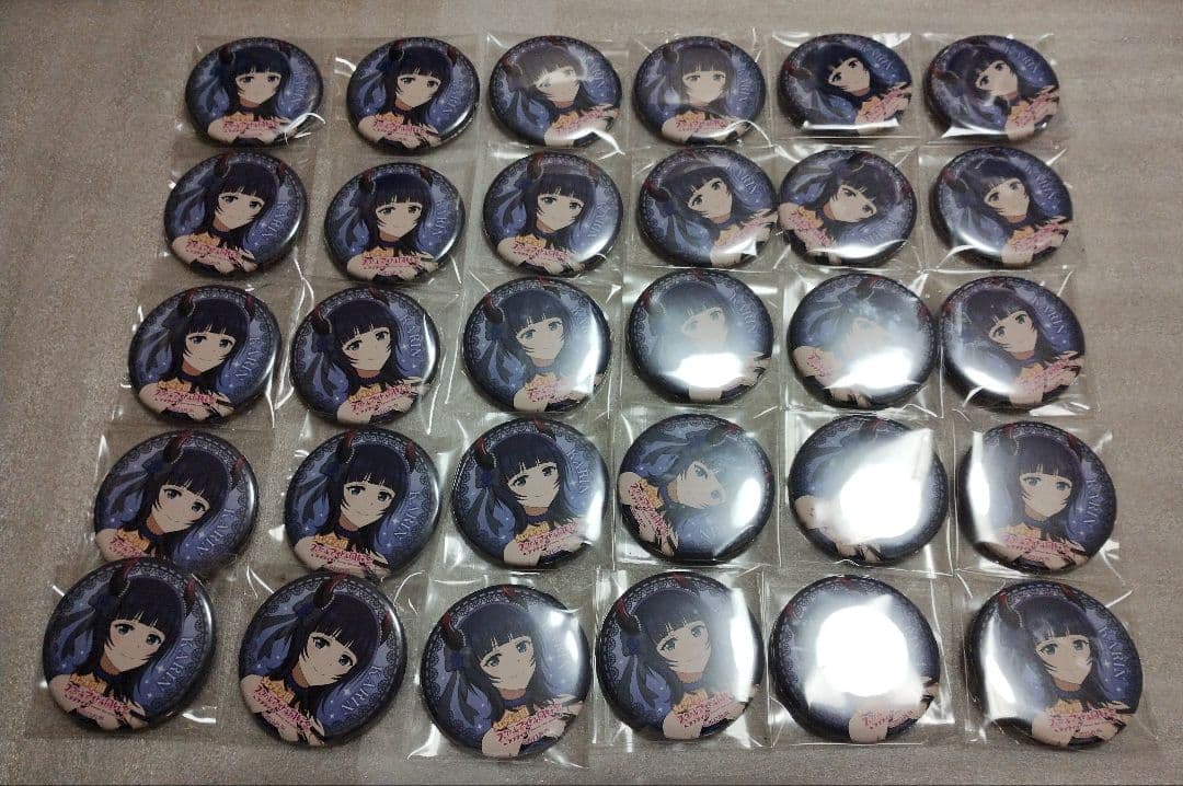 ラブライブ！虹ヶ咲天王寺璃奈缶バッジ天使と悪魔からの招待状セット