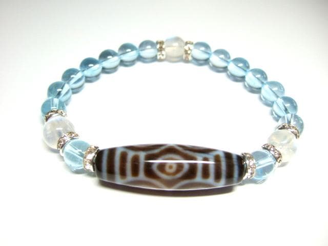 龍眼天珠/ブルートパーズ 楽天市場】龍眼天珠 ブレスレットの通販