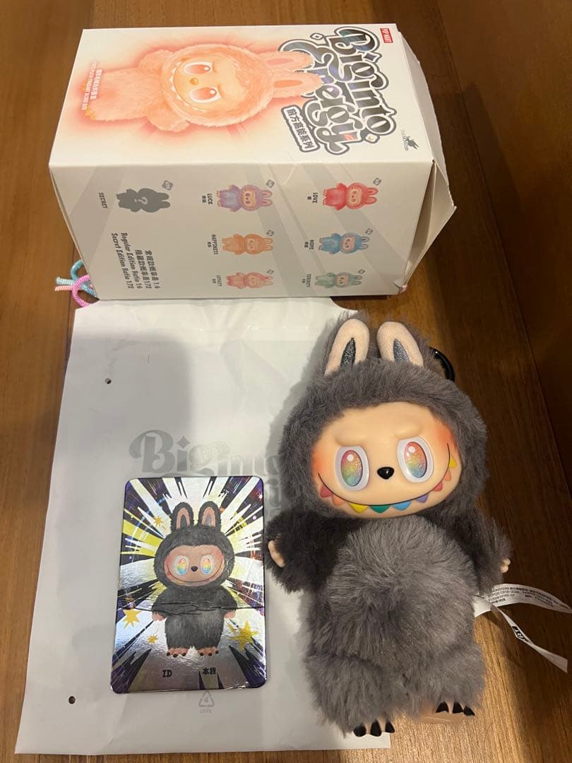 ラブブ popmart購入 the monsters energy シークレット 正規品】未使用ラブブ 希少シークレットPOP MARTポップマートTHE