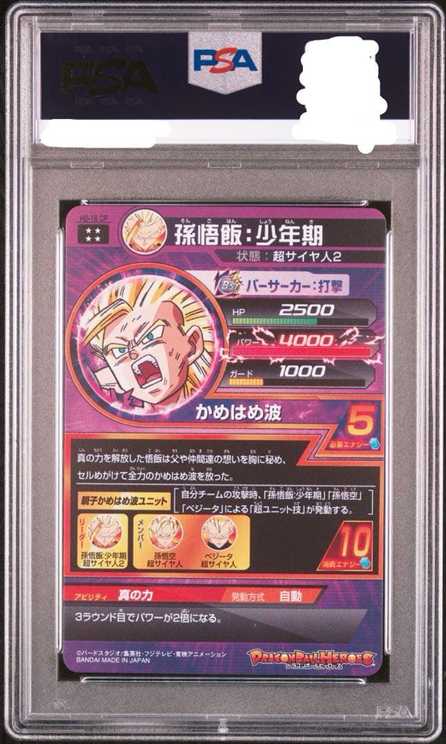 PSA10 孫悟飯 [H2-16 CP] 世界44枚 - メルカリ