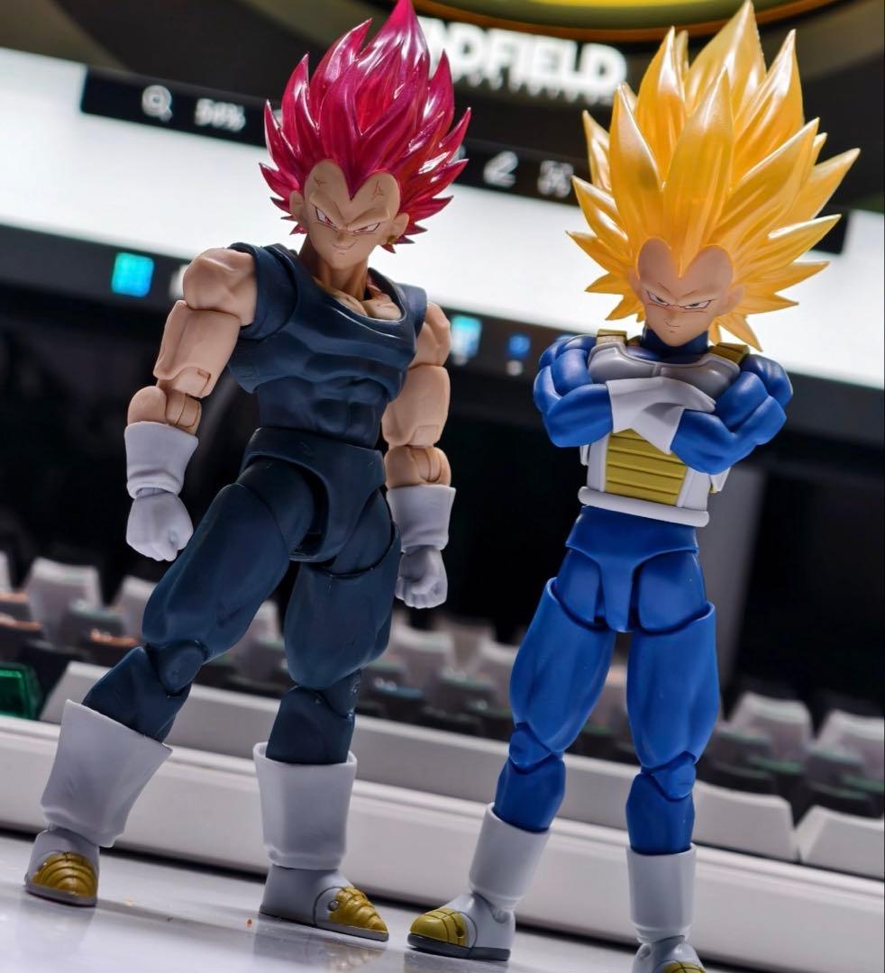 s.h.figuarts用 我儘の極意超サイヤ人3 ヘッドパーツ セットB - メルカリ