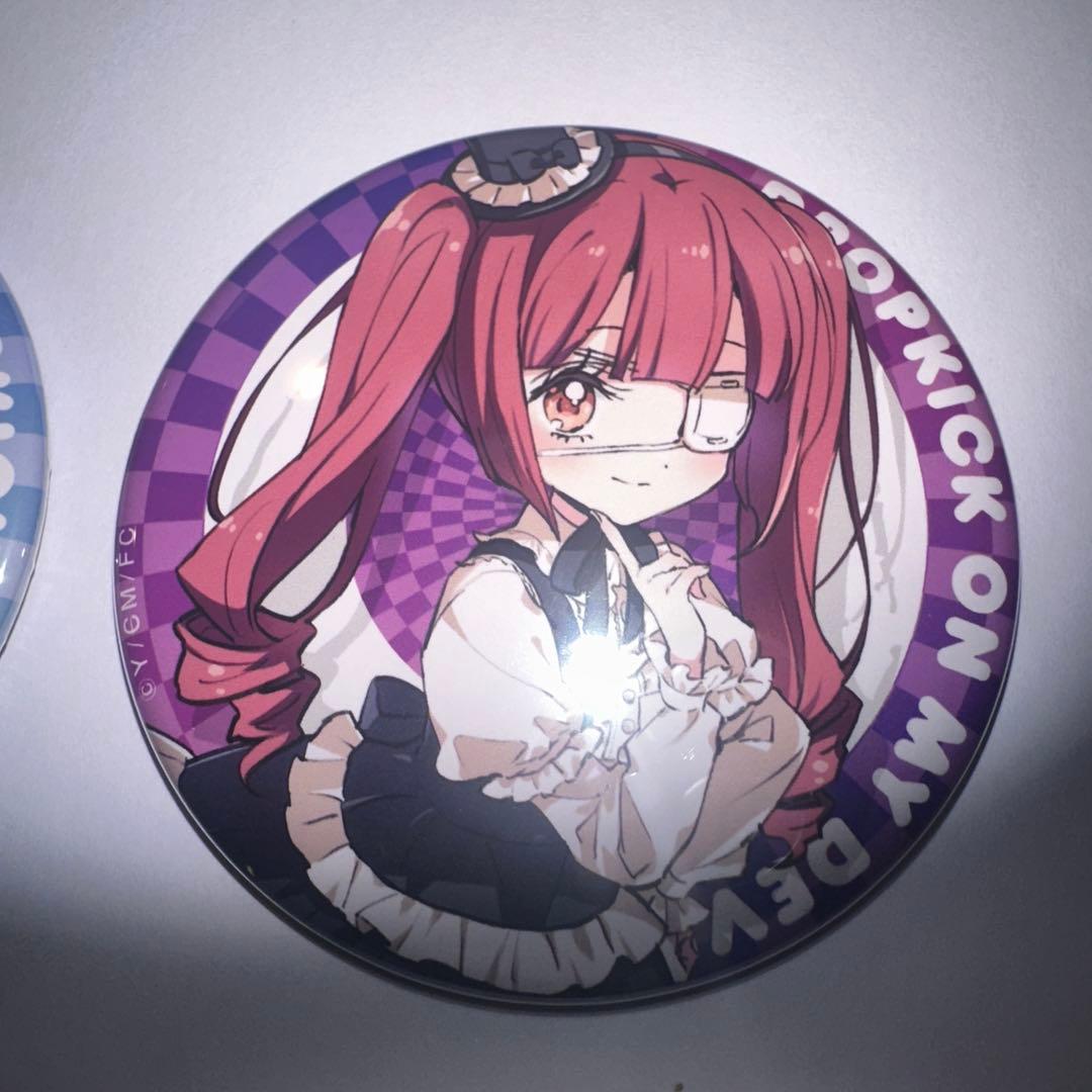 邪神ちゃんドロップキック 花園ゆりね ぺこら 缶バッジ - メルカリ