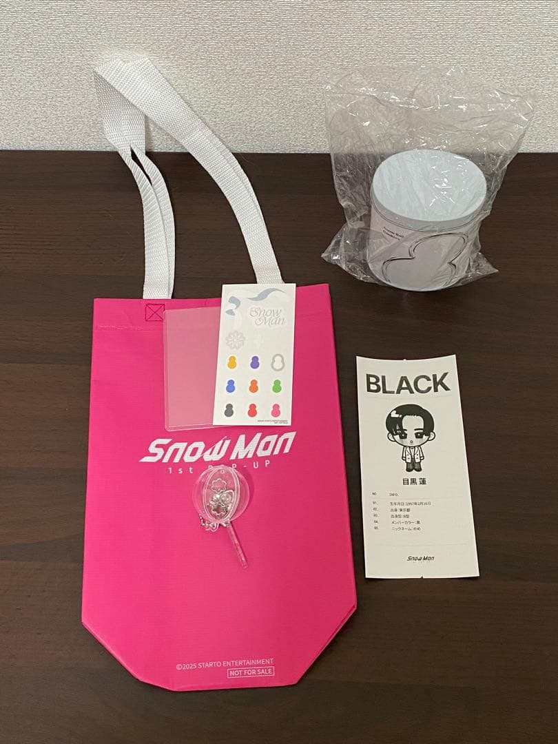 SnowMan ポップアップ クッキー缶 スノーボール （目黒蓮） - メルカリ
