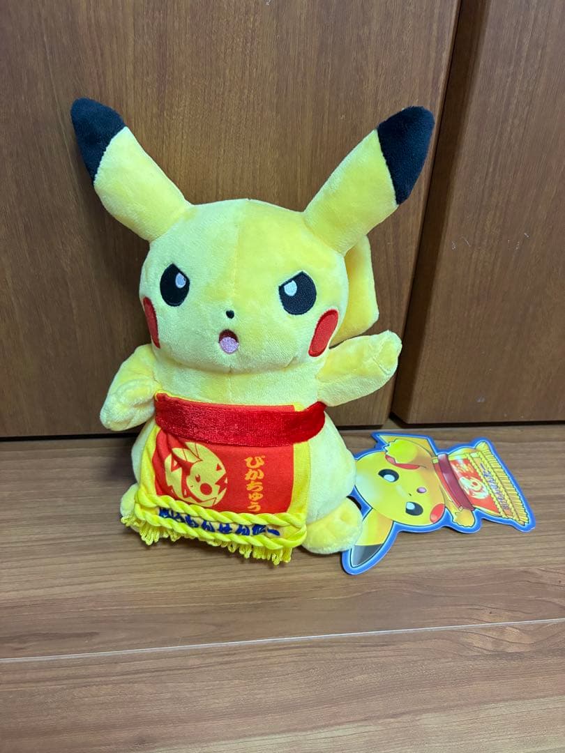 ポケモンセンタートウキョーDX ピカチュウ　ぬいぐるみ ポケモンセンタートウキョーDXオープン1周年！ 記念のぬいぐるみや