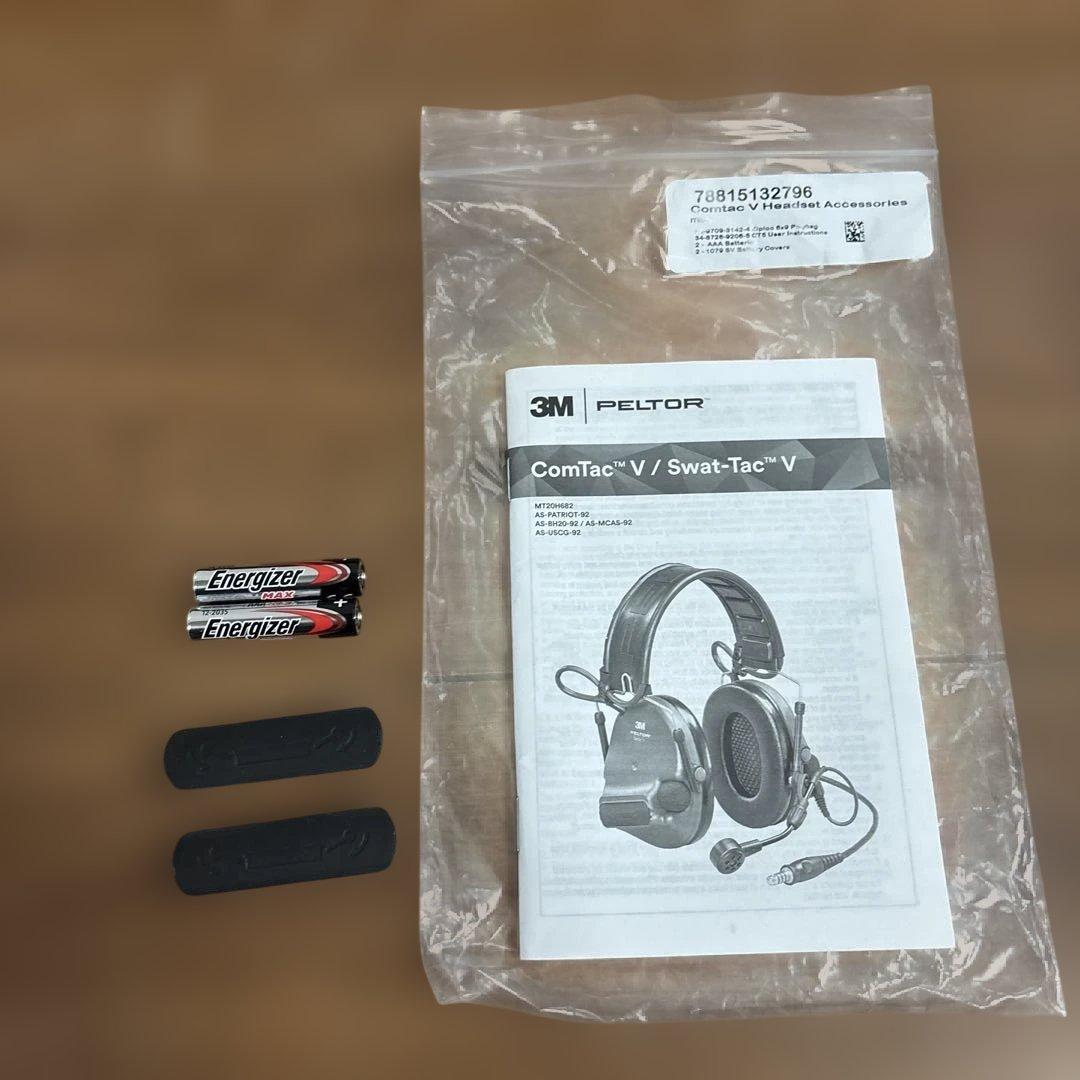 d*d様 未使用品 米軍放出品 実物 PELTOR COMTAC V 送料無料 - メルカリ