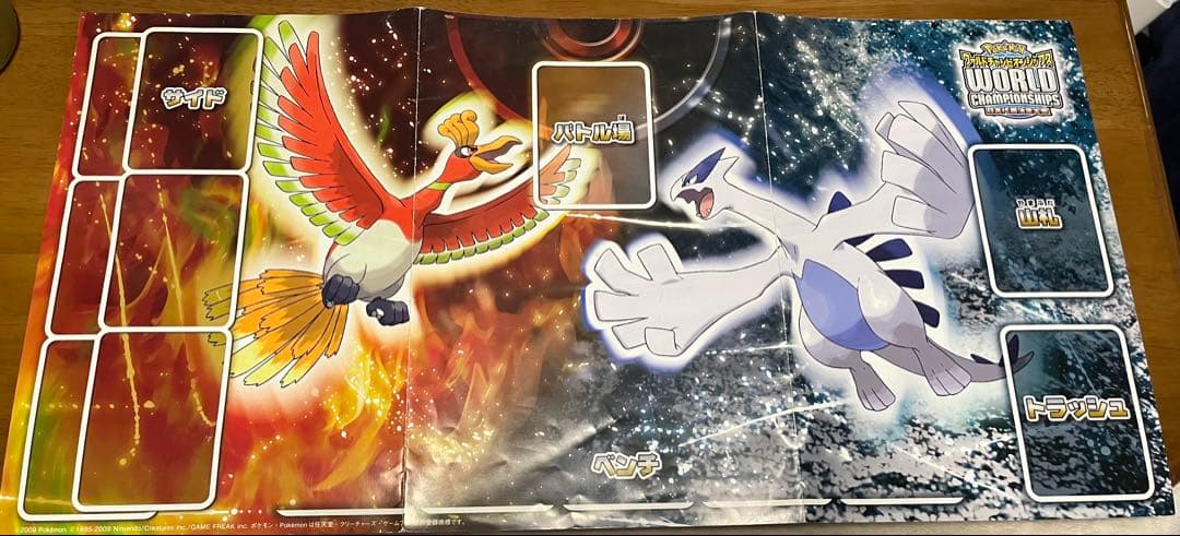 ポケモンカード WCS2010 紙製プレイマット ルギア ホウオウ - メルカリ