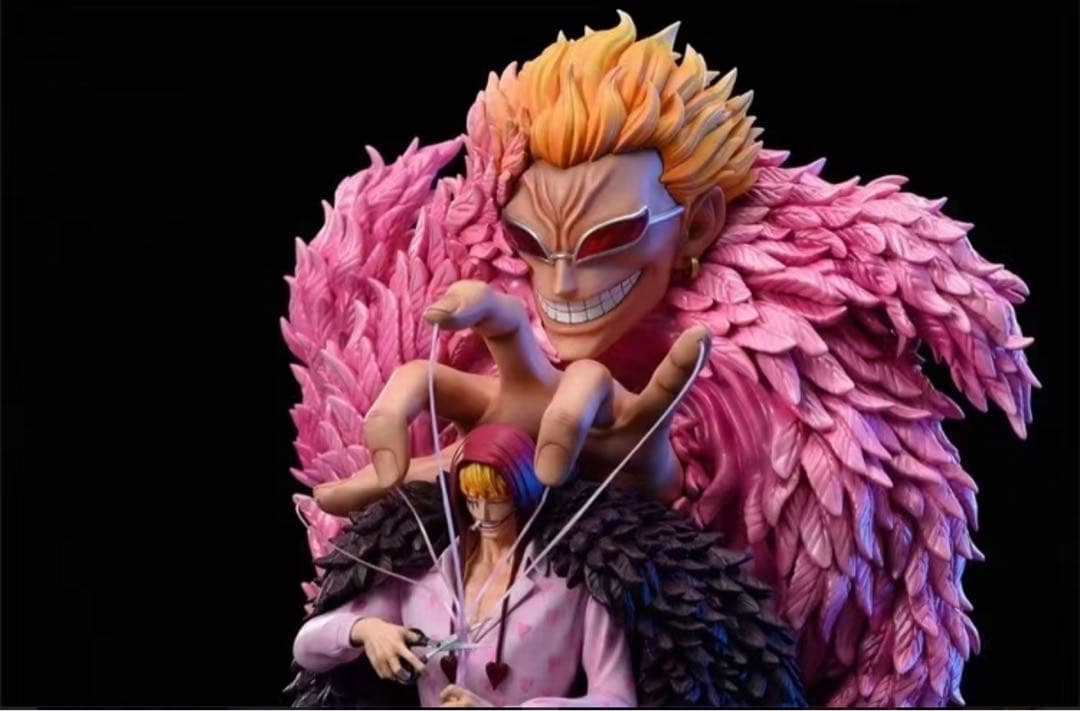 【ワンピース】コラソン&ドフラミンゴ ガレージキットフィギュア ONEPIECE ワンピース ソファ スーツ ドフラミンゴ フィギュア ガレージキット