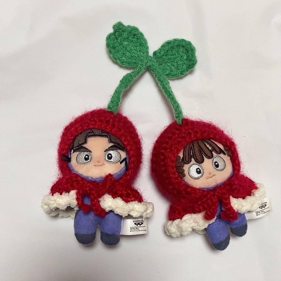 ほわぬい ぬい服 8cmぬい さくらんぼ - メルカリ