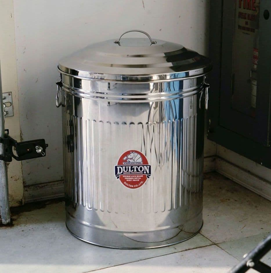新品 ガベージカンL ステンレス ゴミ箱 収納 ダルトン インテリア 小物 雑貨 DULTON ONLINE SHOP | GARBAGE CAN STAINLESS L(L STAINLESS): ホーム用品