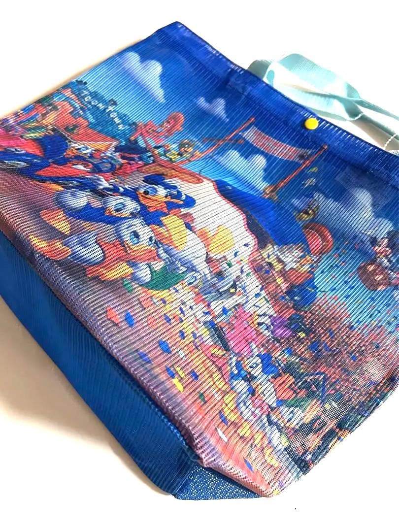 トゥーンタウン ドナルドダック メッシュ トートバッグ - メルカリ