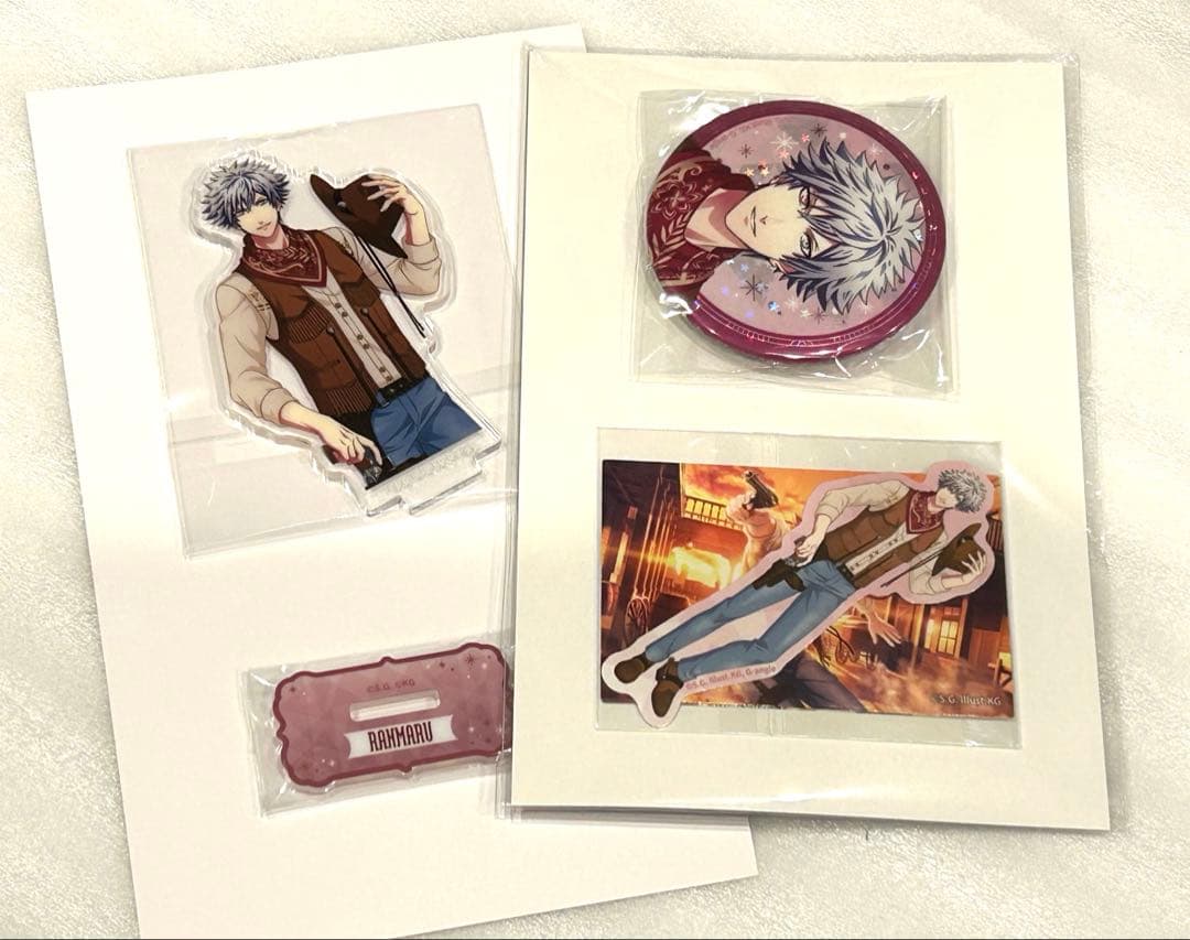 うたプリ 黒崎蘭丸 C賞 D賞 アクスタ 缶バッジ ブロッコリーオンライン