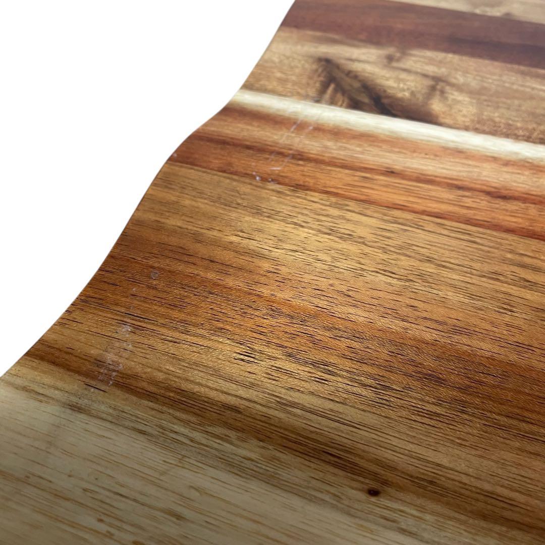 高級 ベトナム製 座卓としても使えるモンキーポッド 一枚板 ダイニング