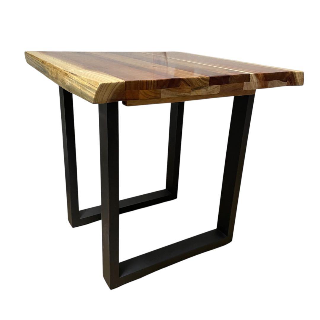 高級 ベトナム製 座卓としても使えるモンキーポッド 一枚板 ダイニング