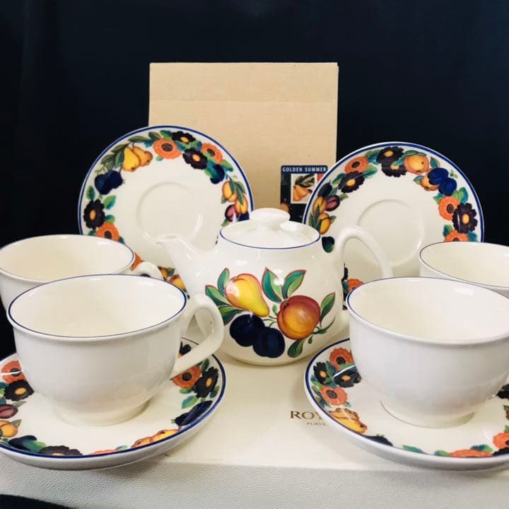 ロイヤルコペンハーゲン ゴールデンサマー ポットセット - メルカリ