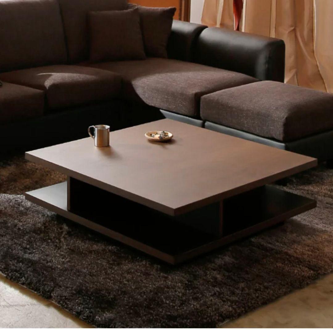 LOWYA（ロウヤ）ローテーブル　リビングテーブル　ウォルナット LOWYA（ロウヤ） テーブル 収納 リビングテーブル ローテーブル