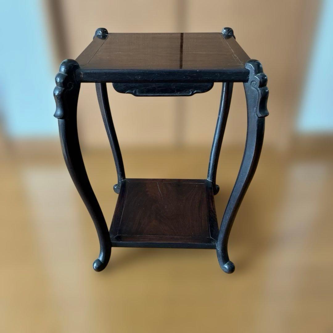 木製花台 香炉台 盆栽台 飾り台 - メルカリ