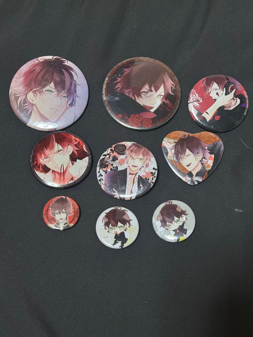 DIABOLIKLOVERS逆巻アヤト 推し缶バッジ他まとめ売り セット