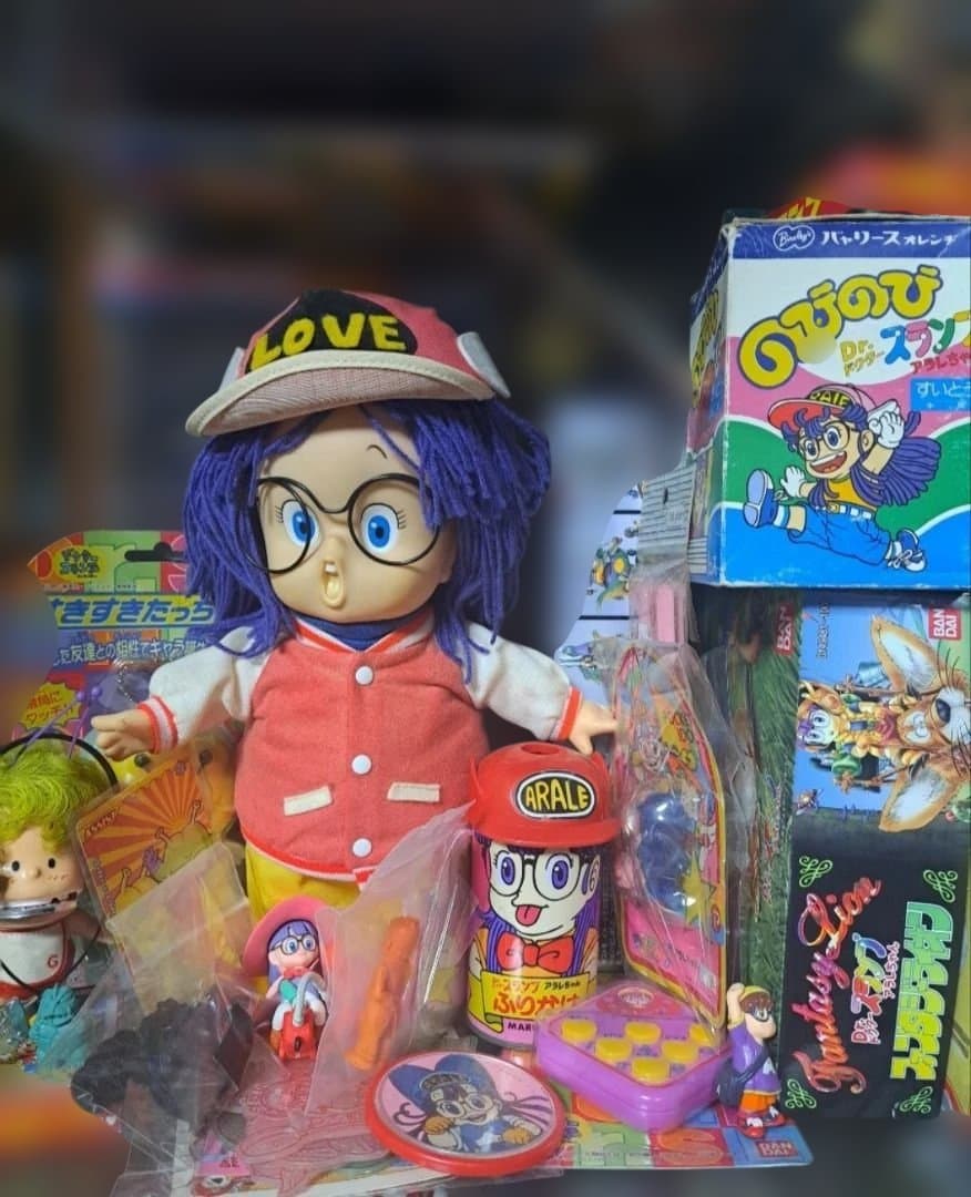 アラレちゃん フィギュア セット Dr,スランプアラレちゃんのフィギュアセット入荷いたしました！【牛久