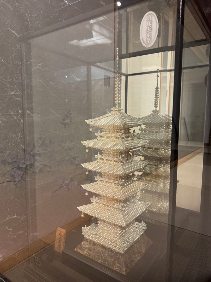 本真珠 五重塔 アート オブジェ - メルカリ