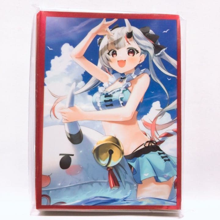 コミケ スリーブ 百鬼あやめ 水着 ホロライブ 白詰草 - メルカリ