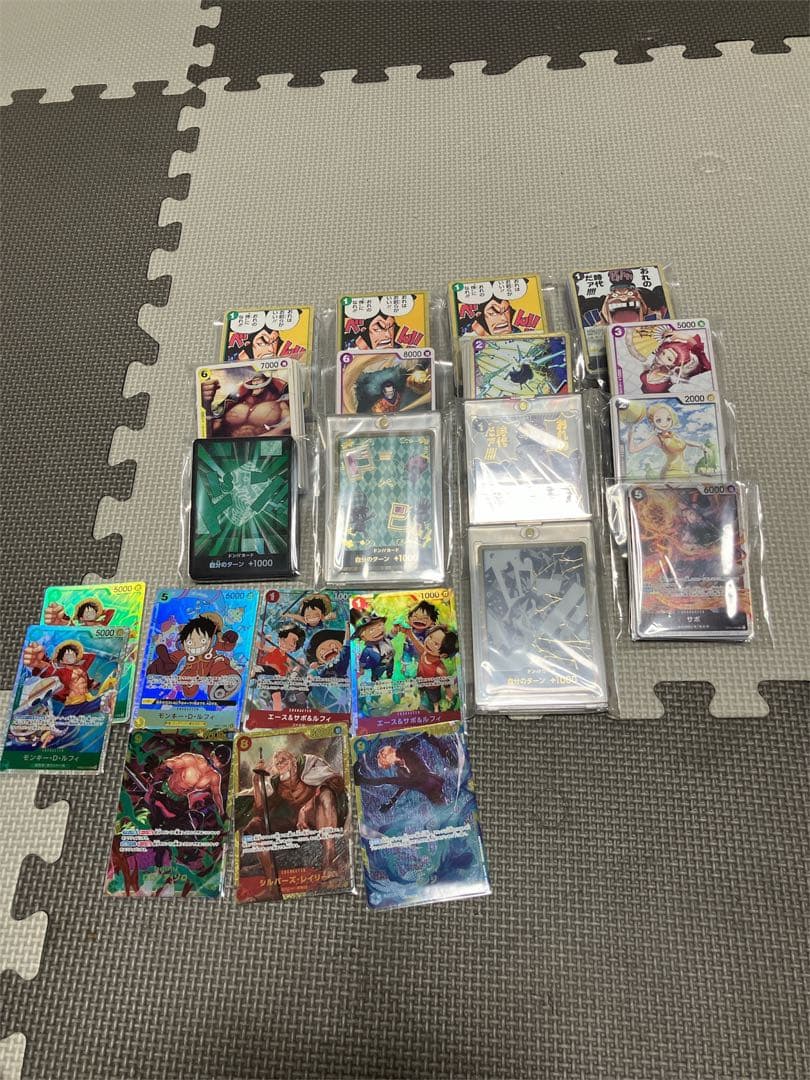 Y*S様 ワンピースカードまとめ売り ワンピースカードまとめ売り ロロノア・ゾロ SR ルフィ SR シャンクス