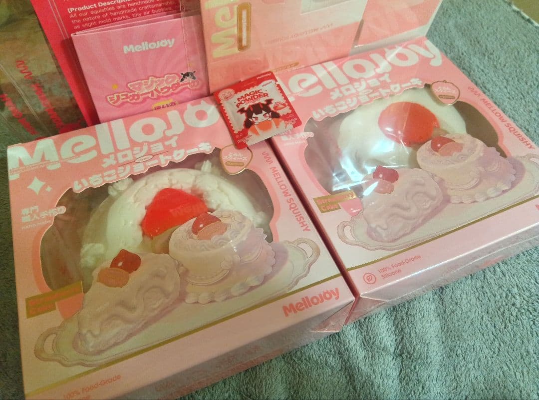 Mellojoy ホール スライス いちごショートケーキ 未開封 2点セット