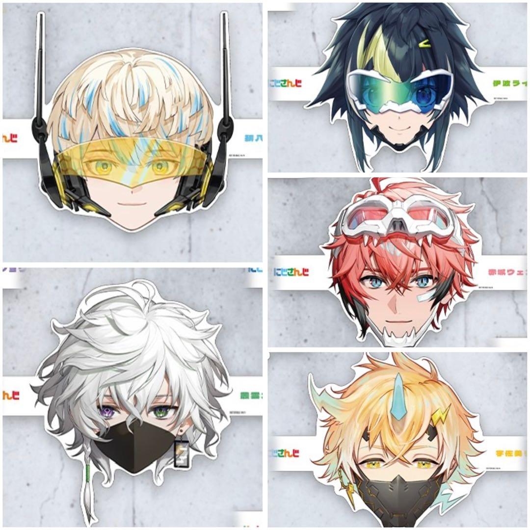 にじさんじヒーローズ お面 5点セット - メルカリ