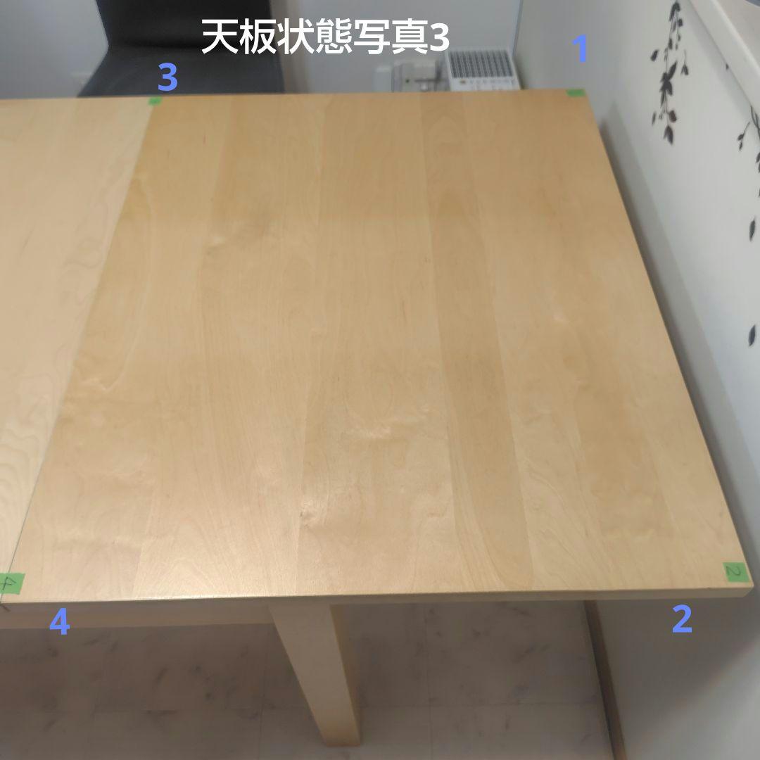IKEA木製ダイニングテーブル, イスは直接引渡し可能な方のみ - メルカリ