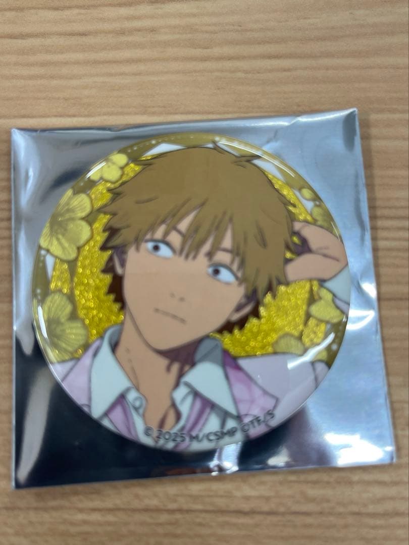 デンジ グリッター缶バッジ 劇場版チェンソーマンレゼ篇 プリンス