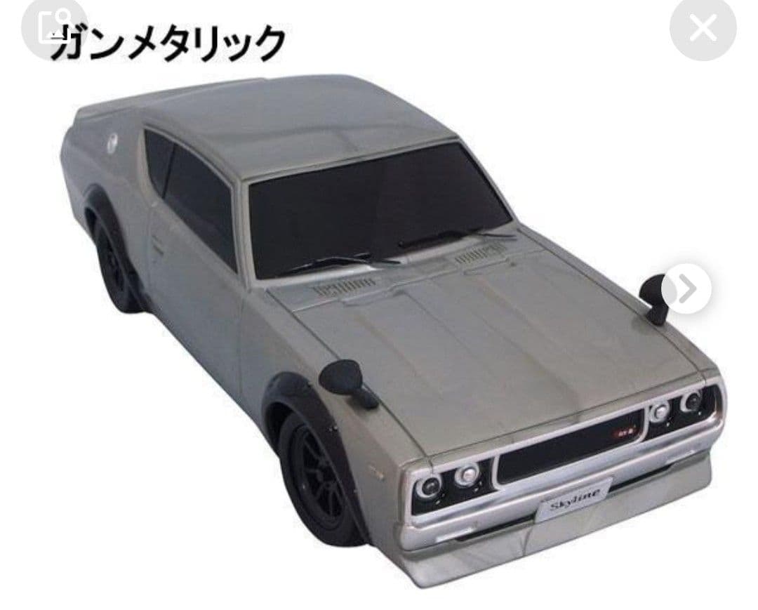美品！新品未開封】ケンメリGT-R ラジコンカー (ガンメタ 一台) - メルカリ