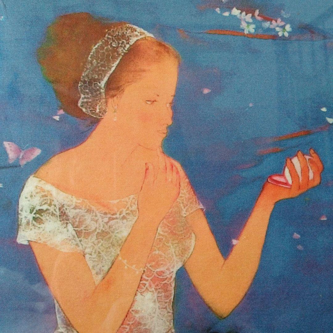 田村能里子 額装アートシルクスカーフ シルクロード *＊*… - メルカリ